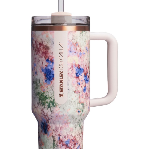 🎉HP! STANLEY x CALIA ✨NWT✨ 40 oz Quencher FlowState Tumbler - Ltd Ed Olive Eden - Picture 10 of 10